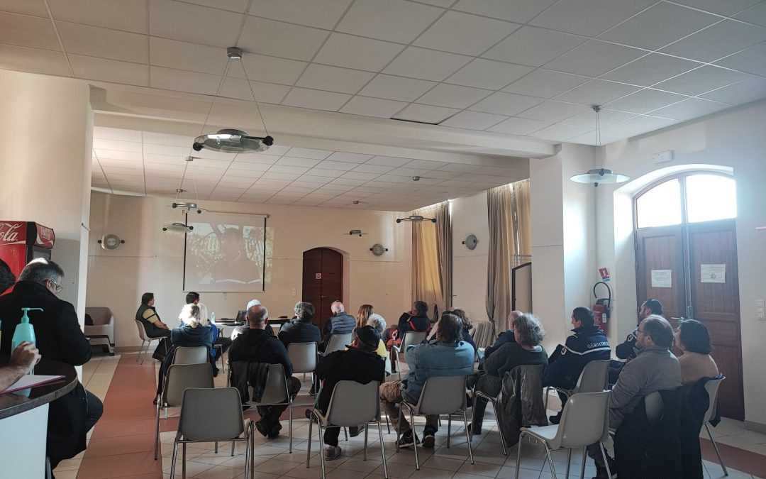 Réunion publique à Piana sur la sécurité incendie