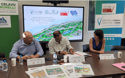 Signature de la convention tripartite  GIRTEC – OFC – CC du CELAVU-PRUNELLI